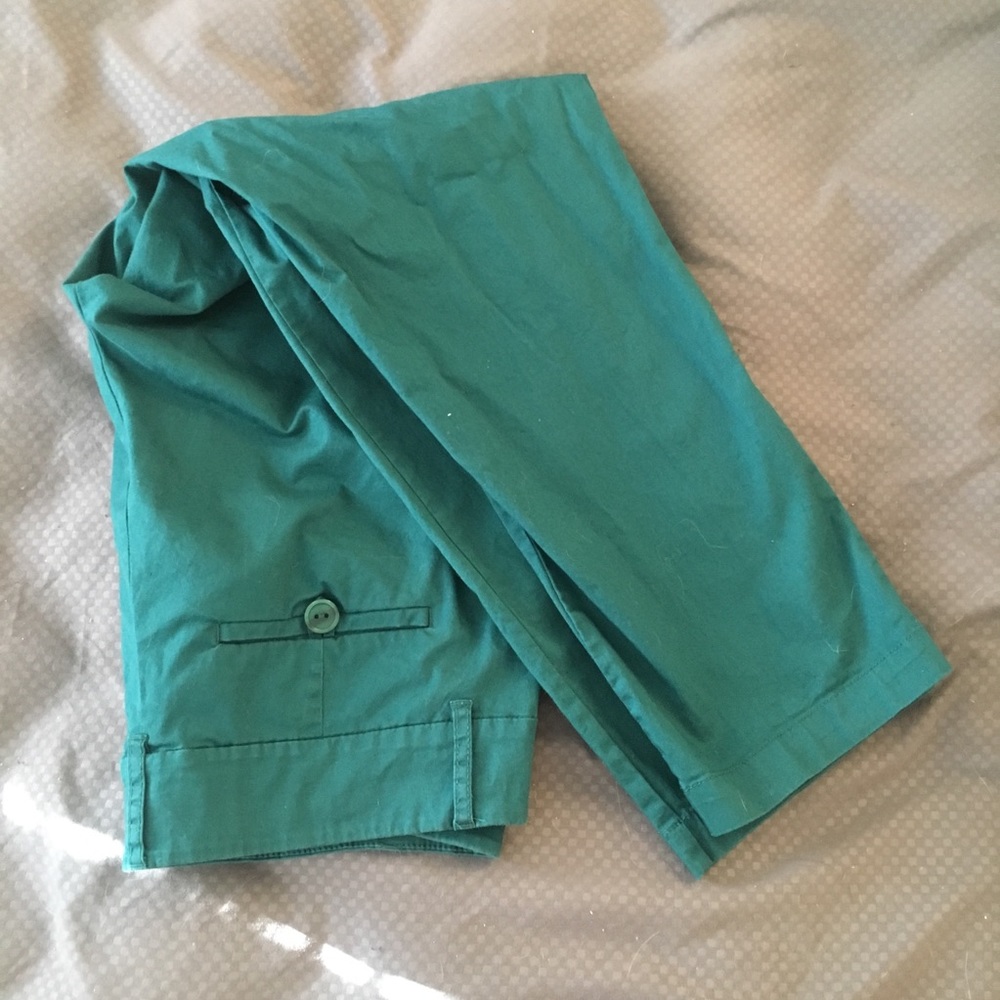 Teal Capri Pants